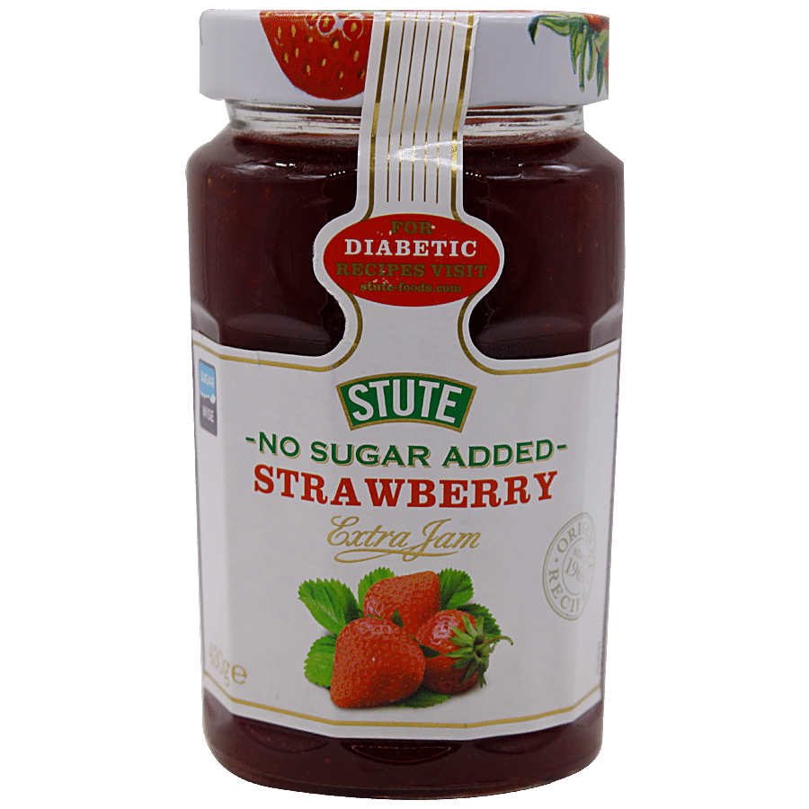 Stute  Strawberry Extra Jam - No Sugar Added