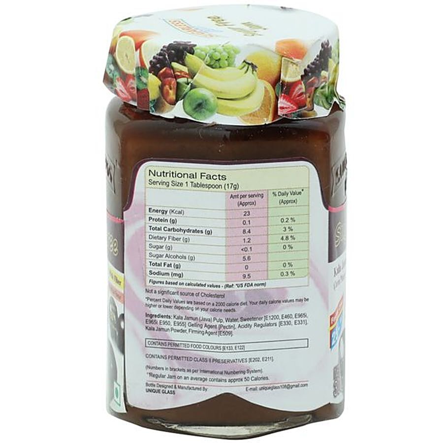 Sugarless Bliss Sugar Free Jam - Kala Jamun (Java Plum)