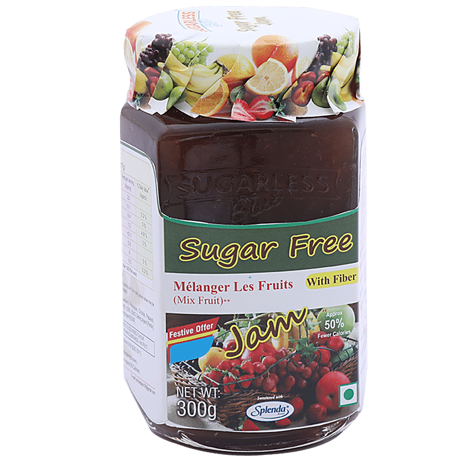 Sugarless Bliss Sugar Free Jam - Melanger Les Fruits (Mix Fruit)