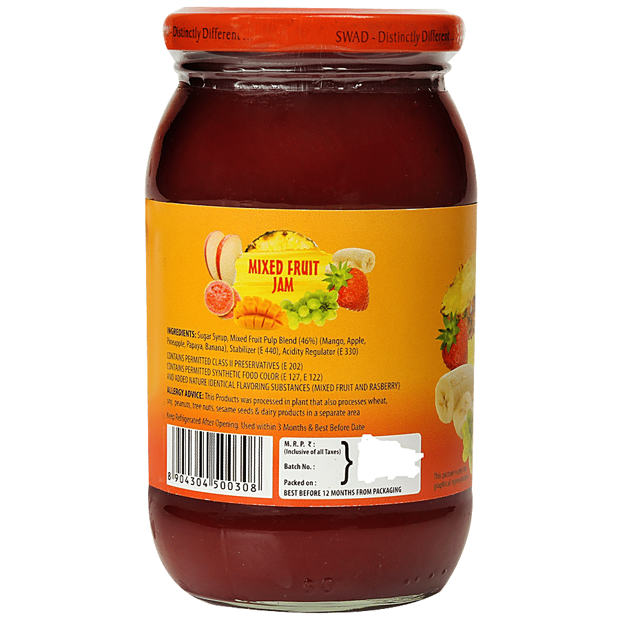 Swad Mixed Fruit Jam - Tasty & Delicious