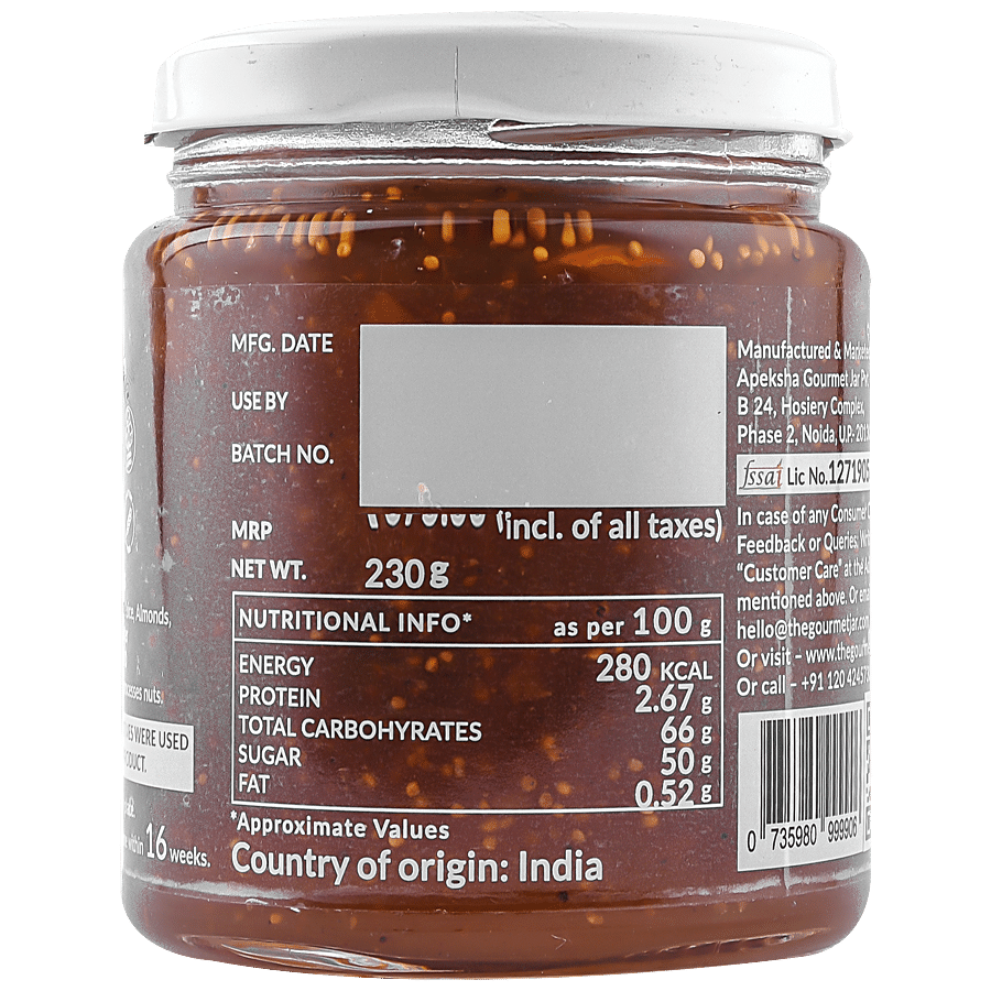 The Gourmet Jar Fig Almond Conserve