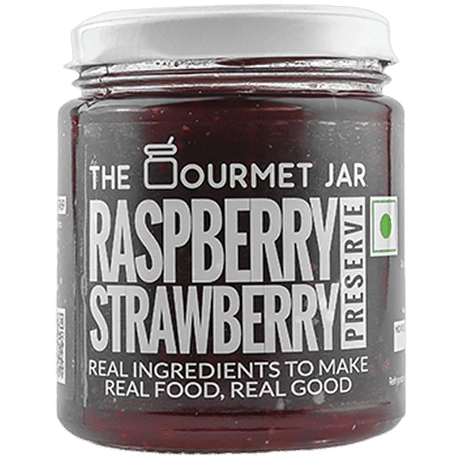 The Gourmet Jar Raspberry Strawberry Preserve