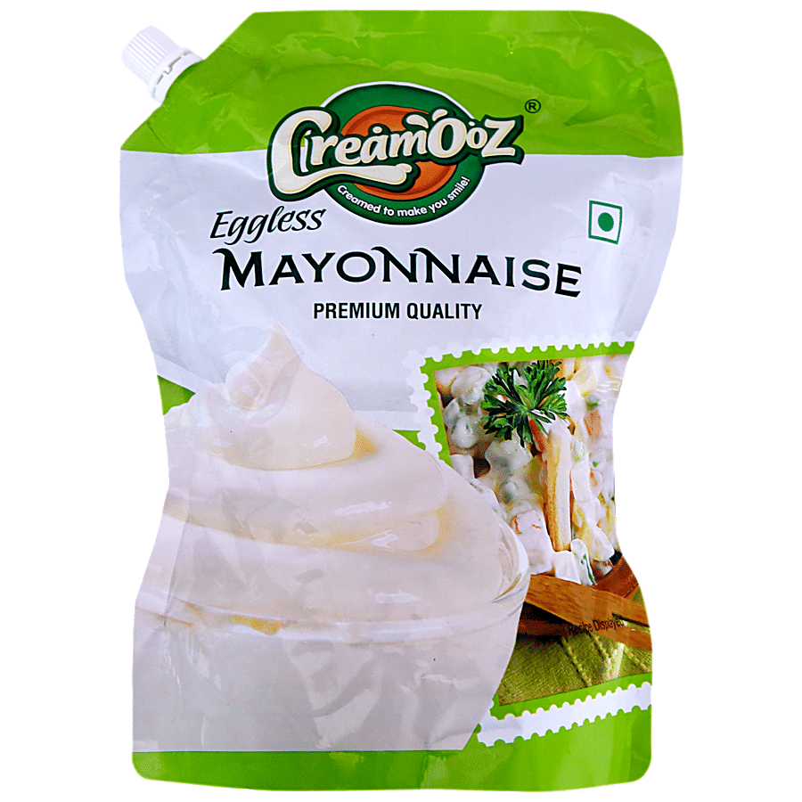 CREAMOOZ Premium Mayonnaise - For Sandwiches & Salad Dressing