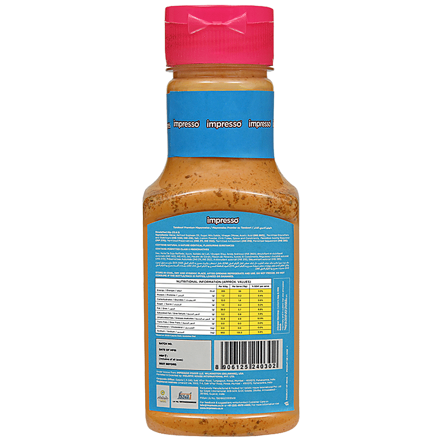 IMPRESSO Tandoori Premium Mayonnaise - Gluten-free