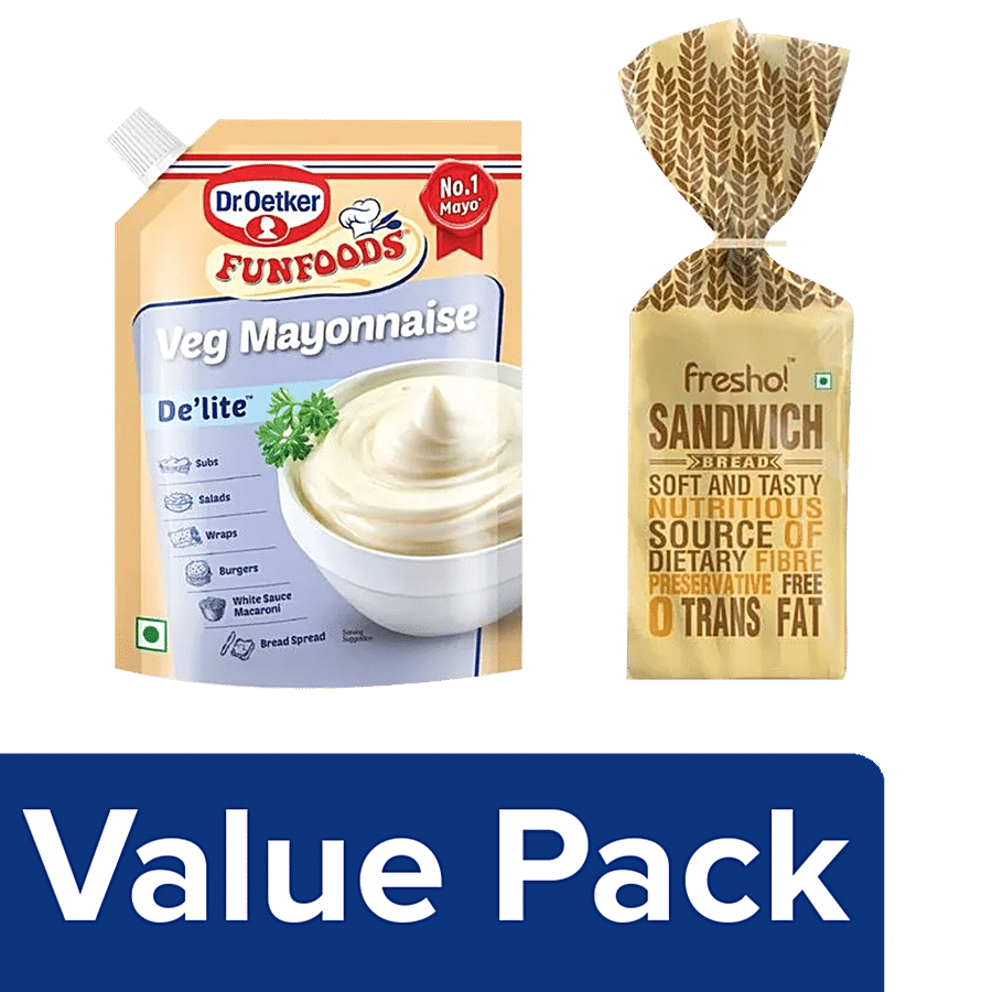 bb Combo Dr.Oetker Funfoods Veg Mayonnaise