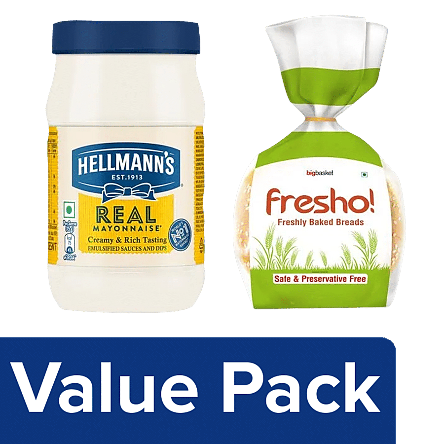 bb Combo Hellmanns Real Mayonnaise