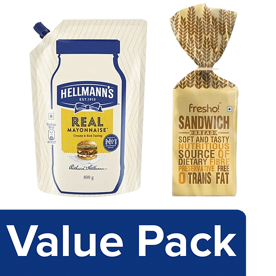 bb Combo Hellmanns Veg Mayonnaise - Eggless