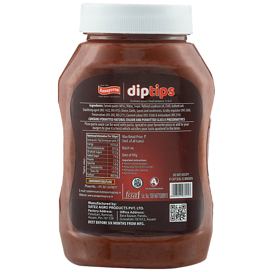 Annapurna Diptips - Pizza Pasta Sauce