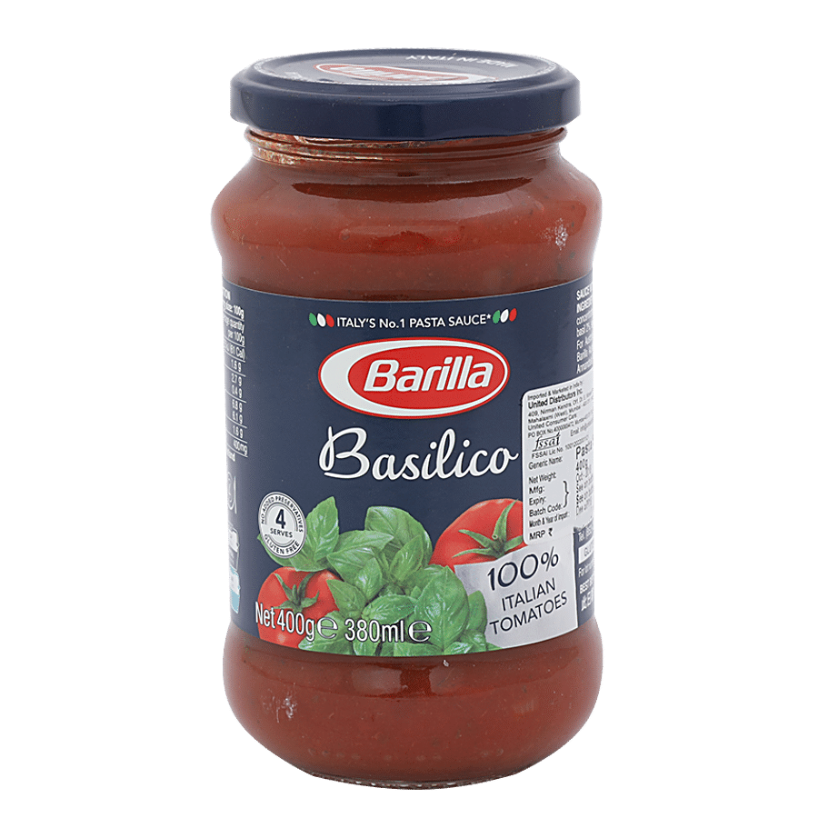 Barilla Basilico Pasta & Pizza Sauce - With No Added Preservatives