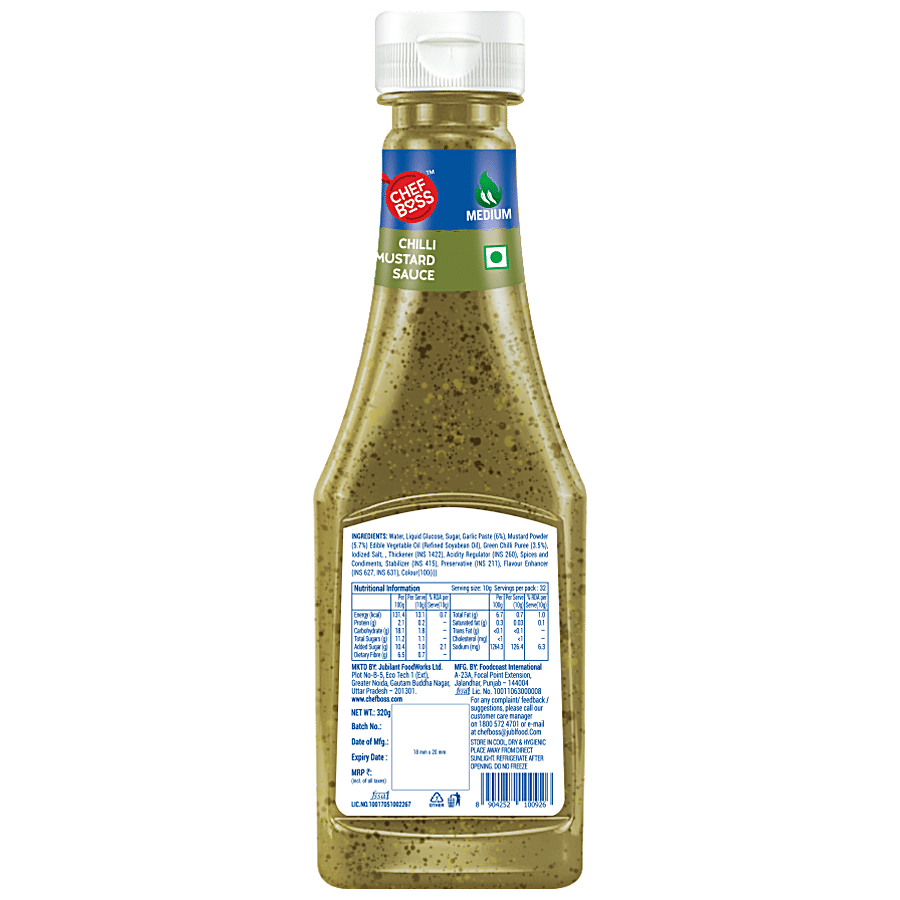 ChefBoss Chilli Mustard Sauce - A Desi Zing