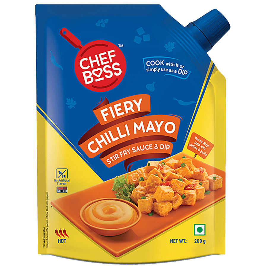 ChefBoss Fiery Chilli Mayo Sauce – Stir Fry Sauce & Dip