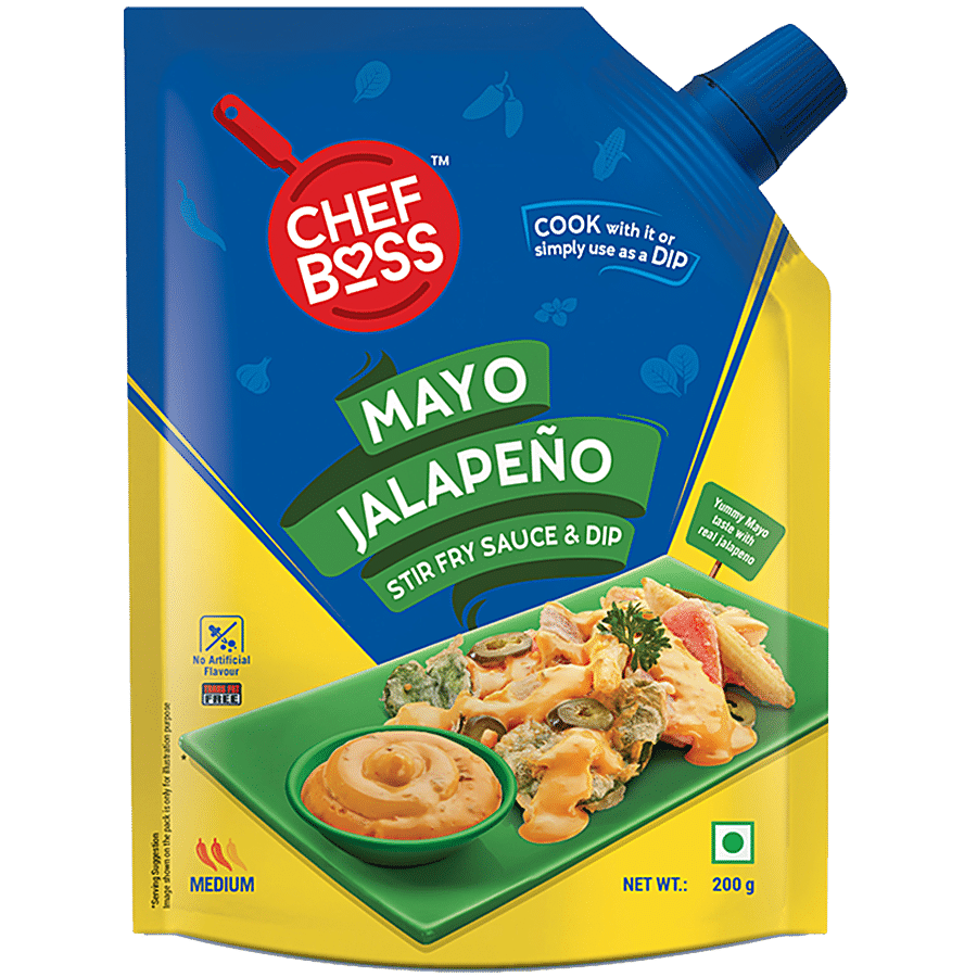 ChefBoss Mayo Jalapeno Sauce - Stir Fry Sauce & Dip