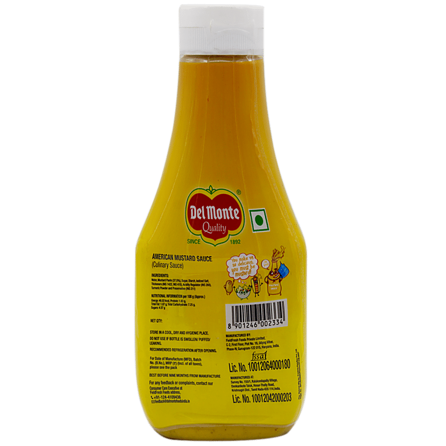 Del Monte  American Mustard Sauce