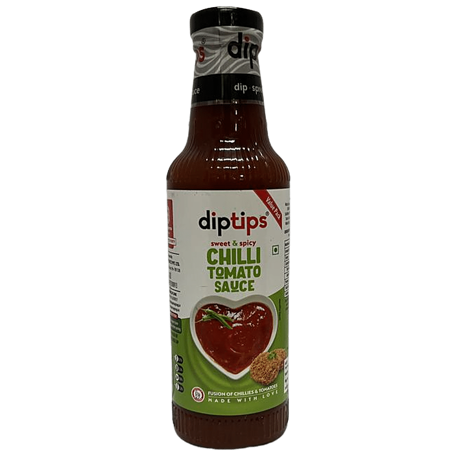 DipTips Chilli Tomato Sauce - Sweet & Spicy