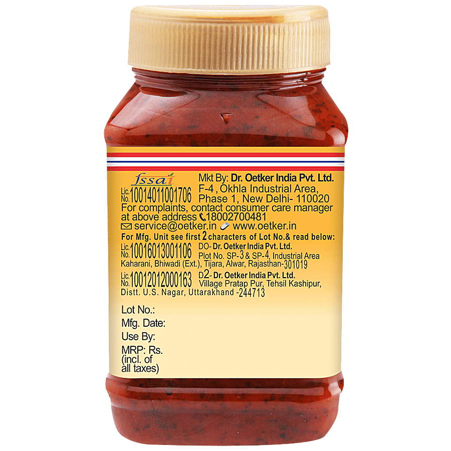 Dr. Oetker Funfoods Arrabbiata Spicy Pasta Sauce