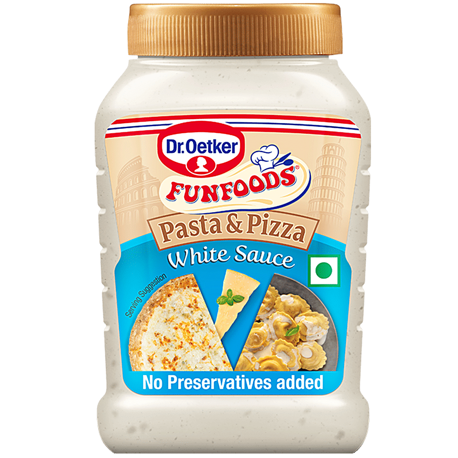 Dr. Oetker Funfoods Pasta & Pizza White Sauce