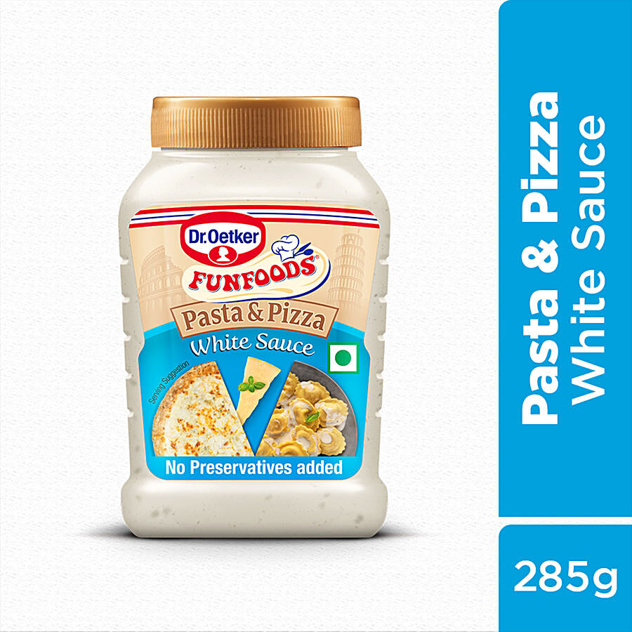 Dr. Oetker Funfoods Pasta & Pizza White Sauce