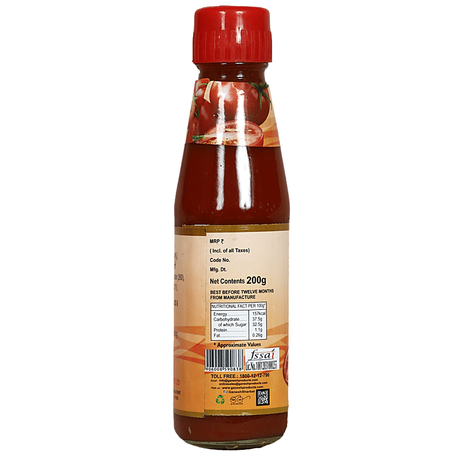 Ganesh Sharbat Tomato Sauce - No Onion & Garlic