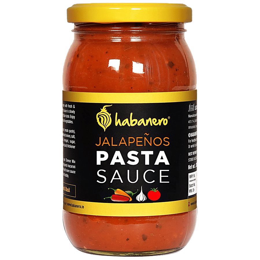 Habanero Jalapeno Pasta Sauce - Pizza Pasta Sauce