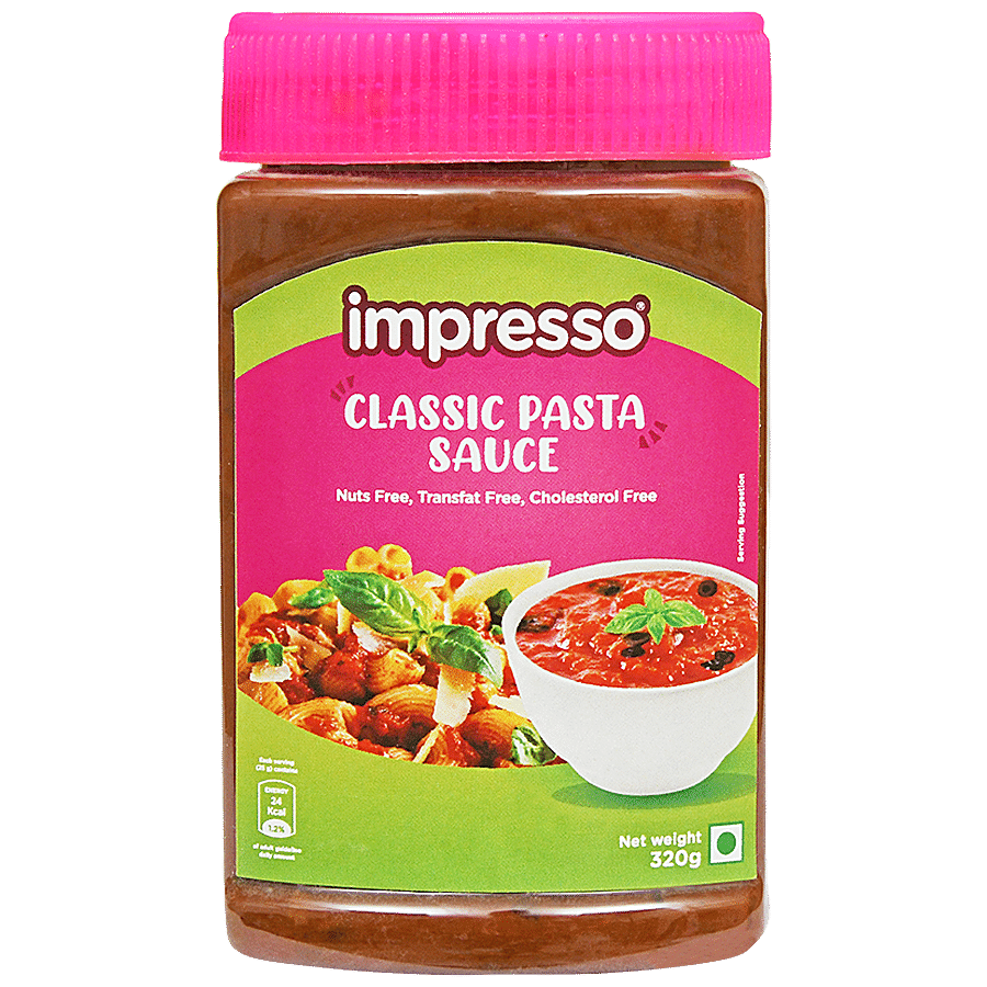 IMPRESSO Classic Pasta Sauce With Herbs - Nuts Free