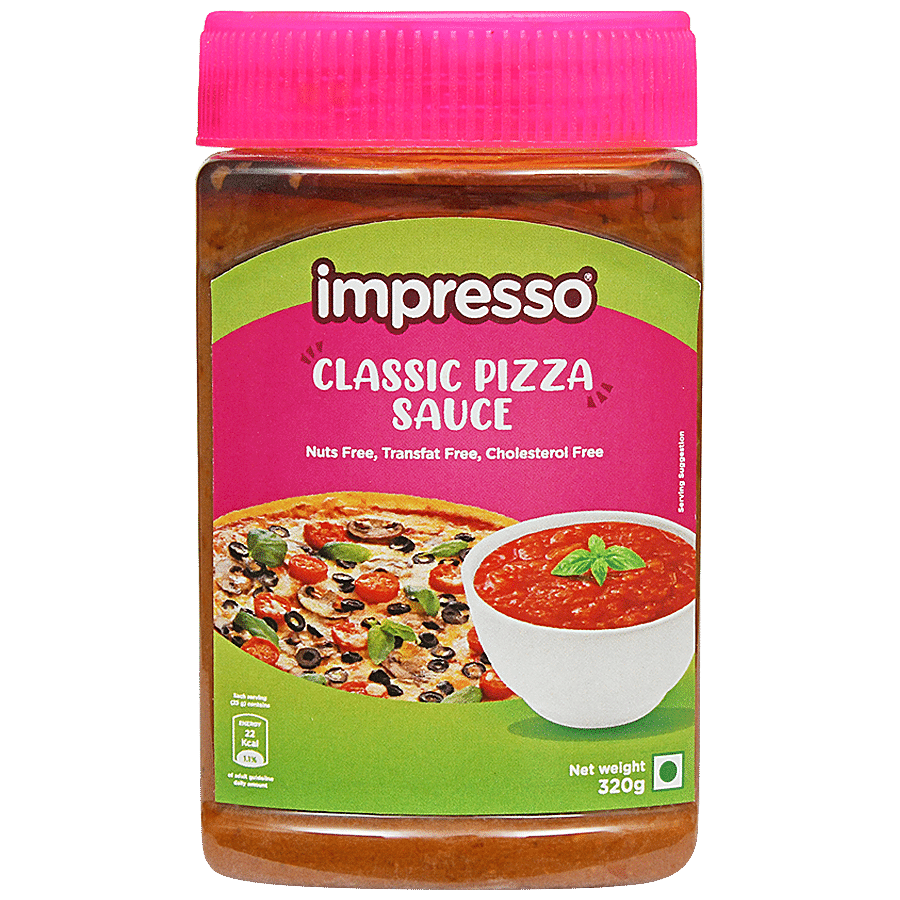 IMPRESSO Classic Pizza Sauce With Herbs -  Nuts Free