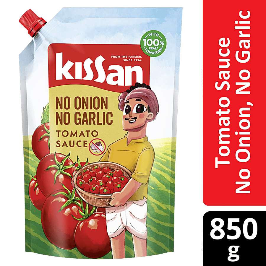 Kissan No-Onion No-Garlic Tomato Sauce