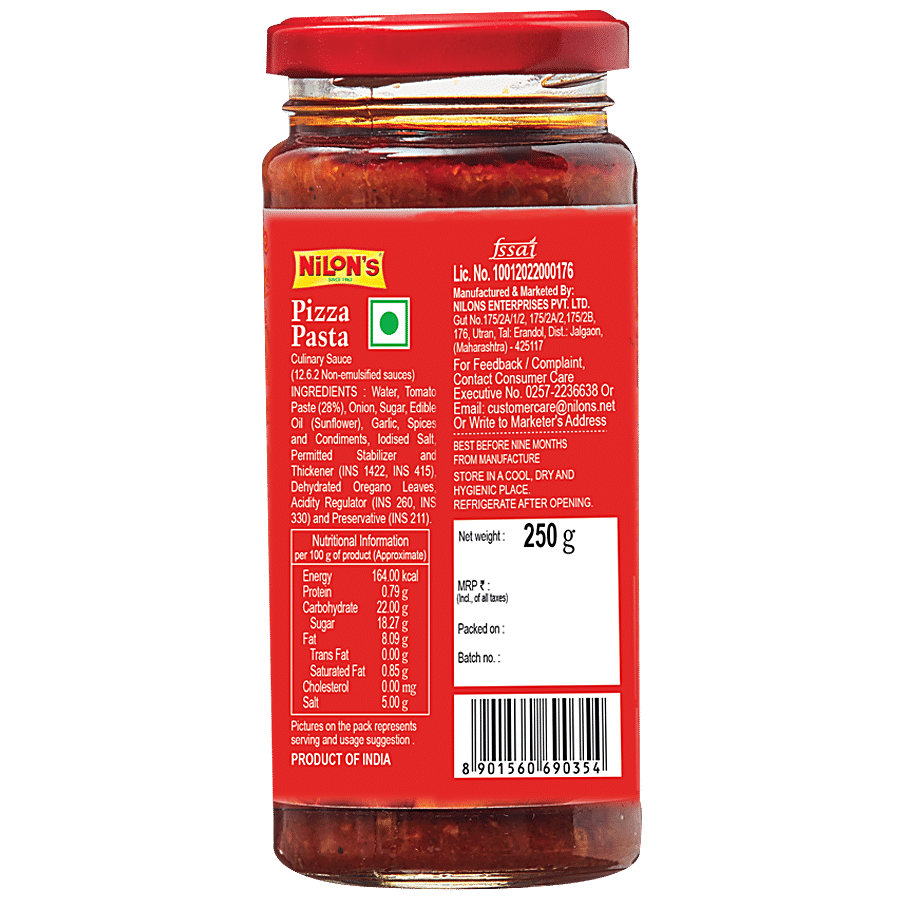 Nilon's Pizza Pasta Sauce