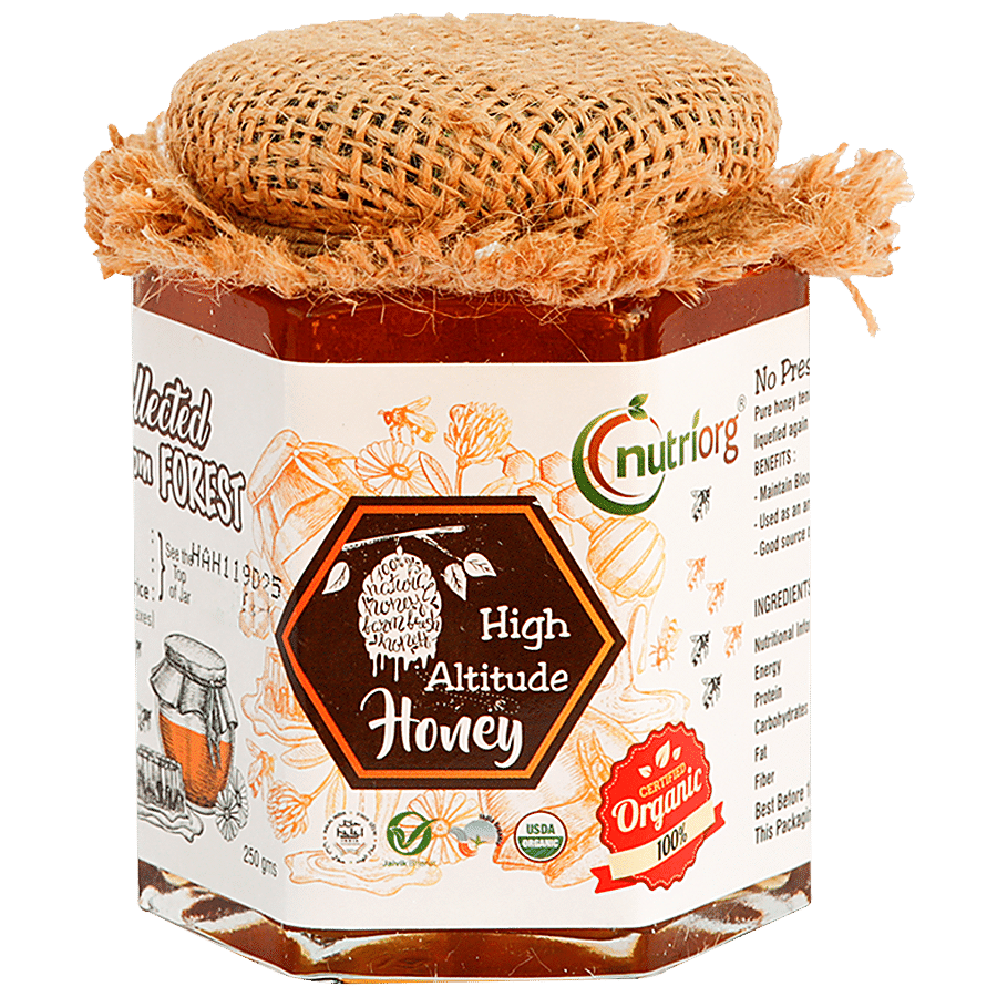 Nutriorg Certified Organic High Altitude Honey