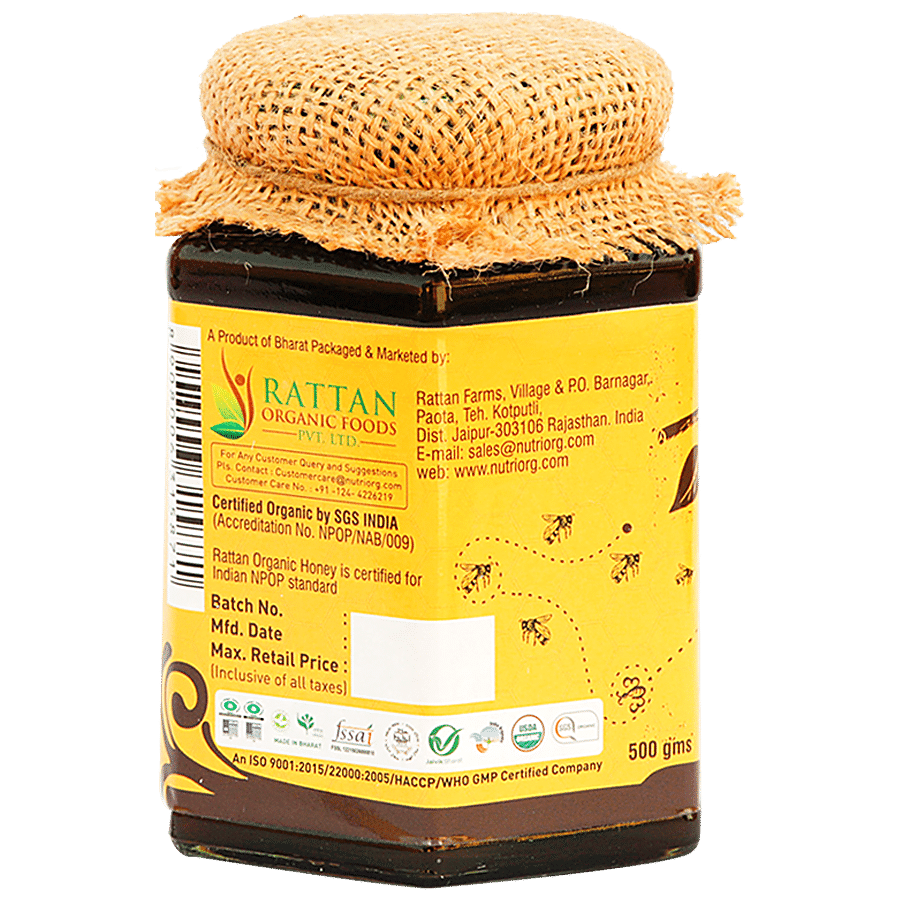 Nutriorg Certified Organic Honey