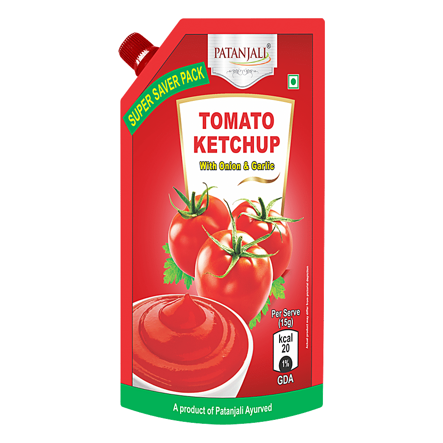 Patanjali Tomato Ketchup - With Onion & Garlic