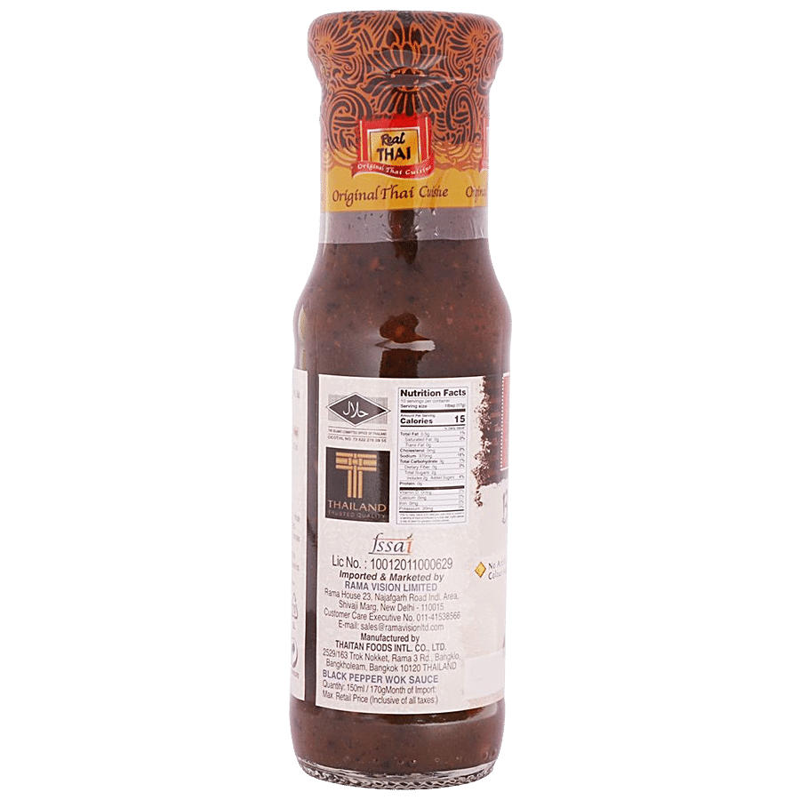 REAL THAI Black Pepper Wok Sauce