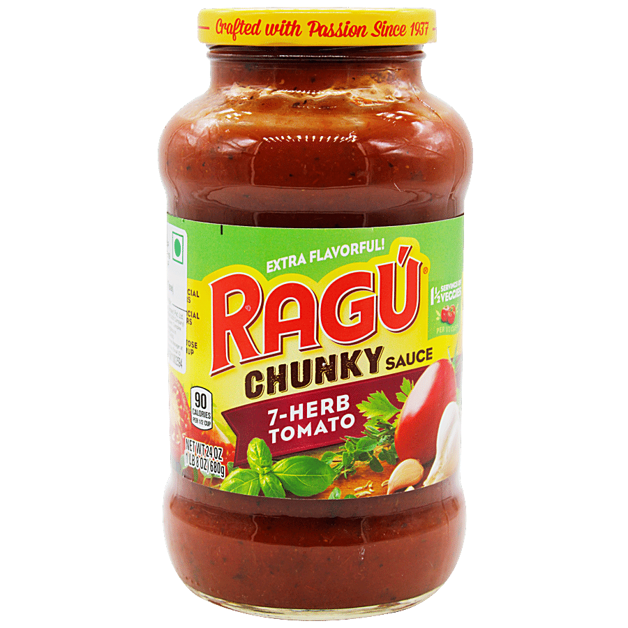 Ragu Pasta Sauce - 7 Herb Tomato