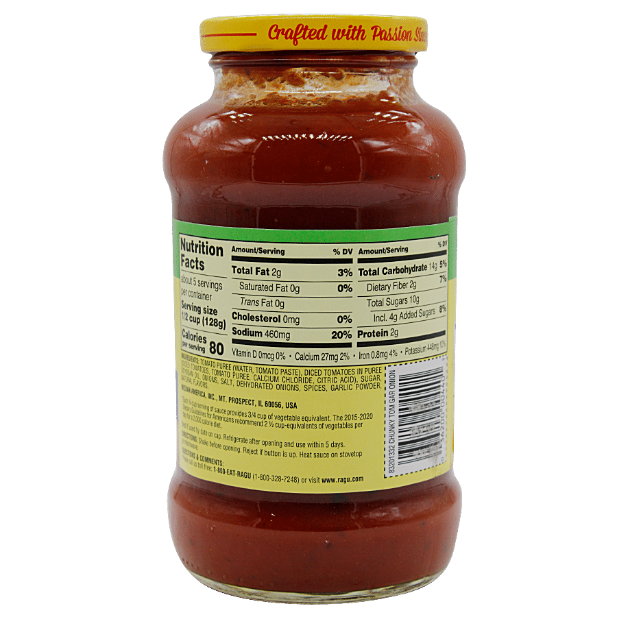 Ragu Pasta Sauce - Chunky (Tomato