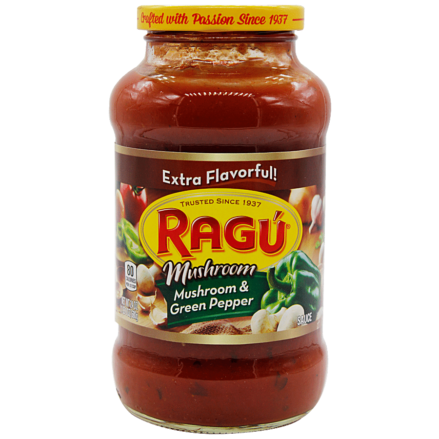 Ragu Pasta Sauce - Mushroom & Green Pepper