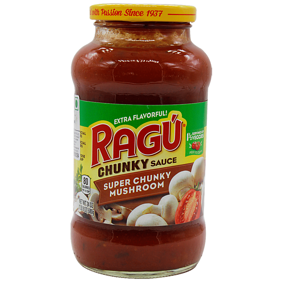 Ragu Pasta Sauce - Super Chunky Mushroom Chunky