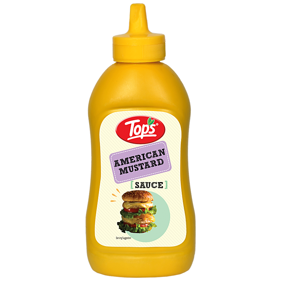 Tops American Mustard Sauce - Mild & Smooth