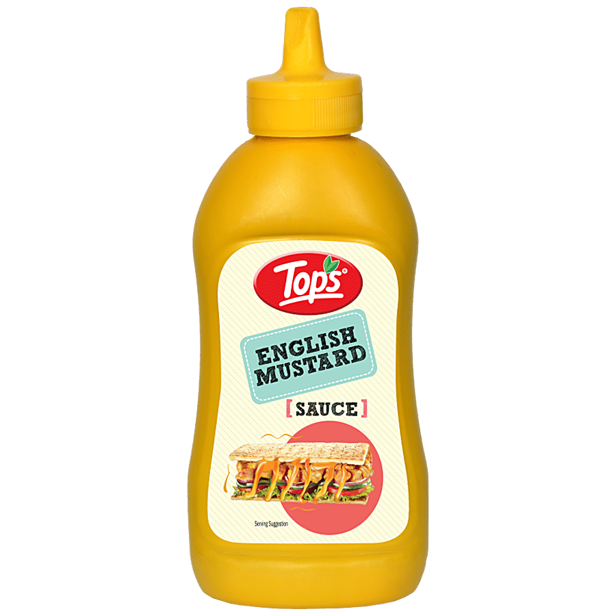 Tops English Mustard Sauce - Thick & Flavourful