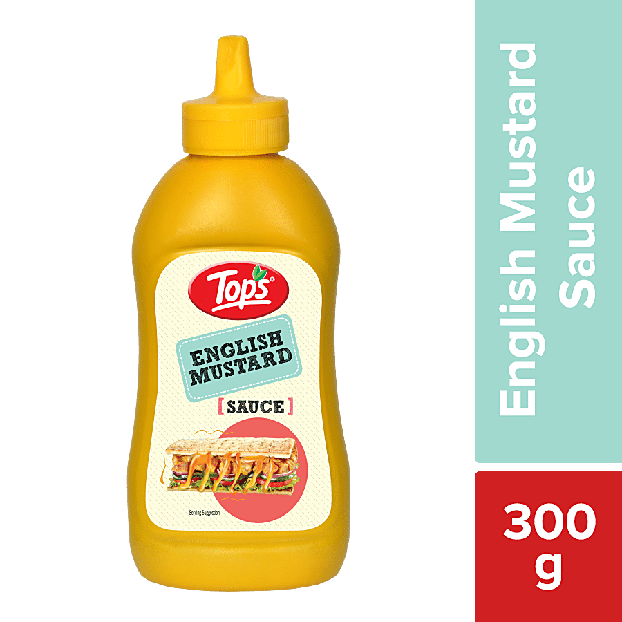 Tops English Mustard Sauce - Thick & Flavourful