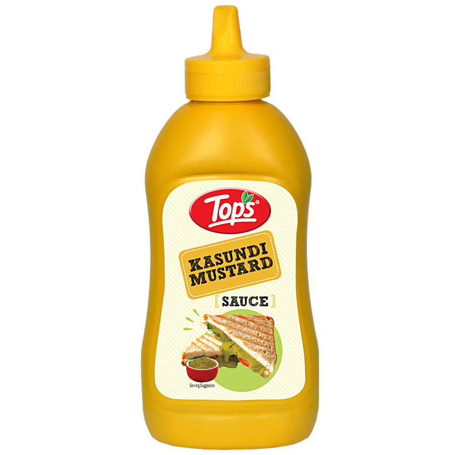 Tops Kasundi Mustard Sauce - Thick & Flavourful