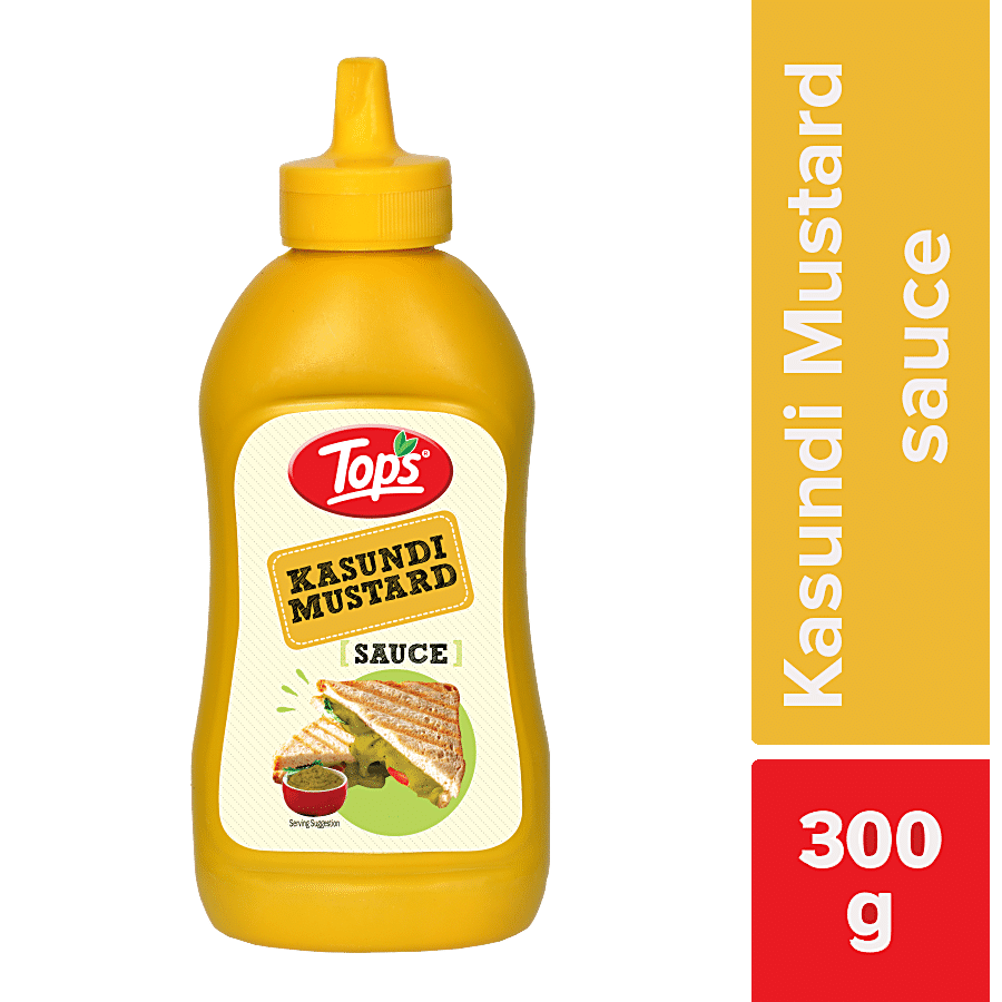 Tops Kasundi Mustard Sauce - Thick & Flavourful