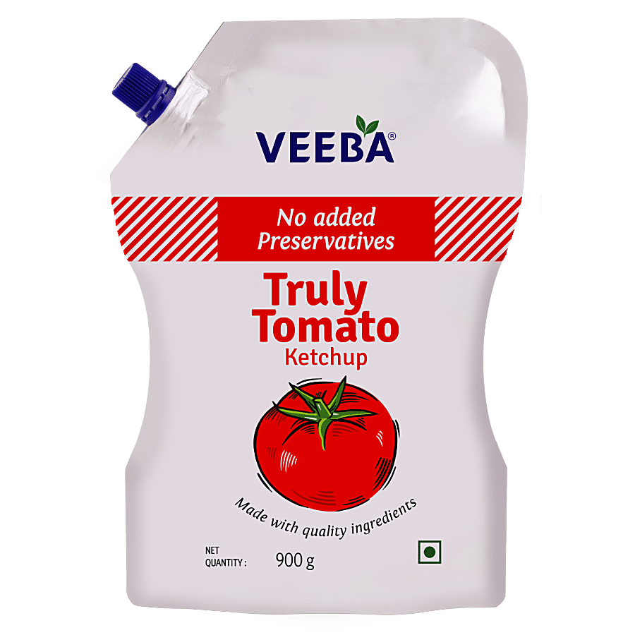 VEEBA Truly Tomato Ketchup - No Added Preservatives