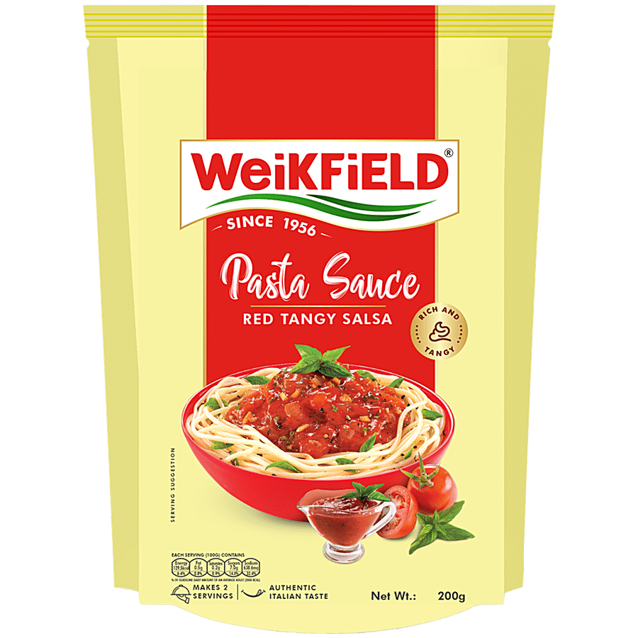 Weikfield Red Pasta Sauce - Tangy Salsa