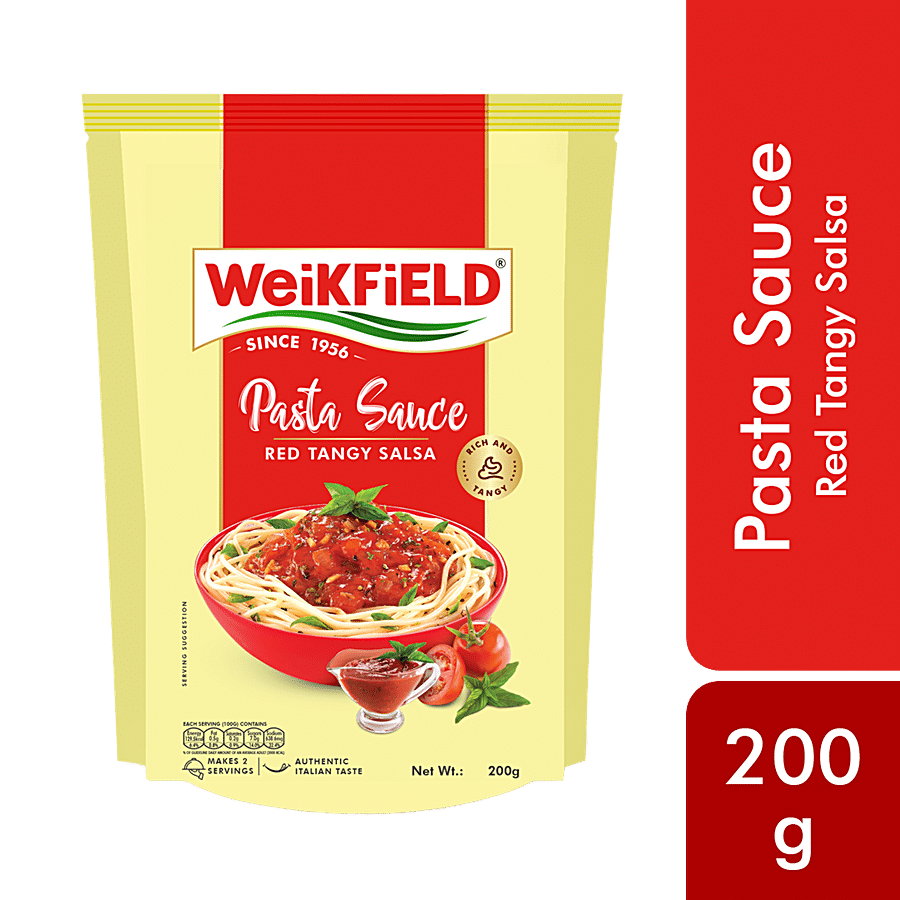 Weikfield Red Pasta Sauce - Tangy Salsa