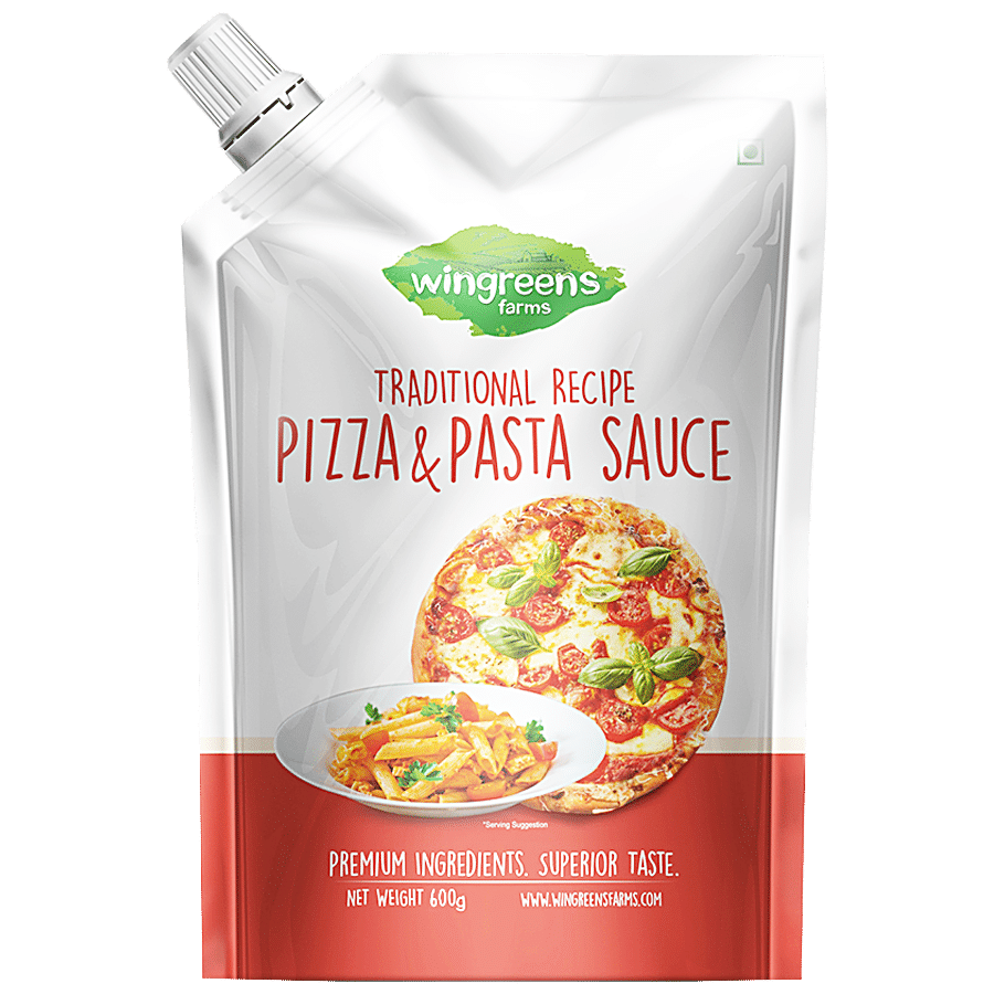 Wingreens Farms Pizza & Pasta Sauce - Traditional Recipe