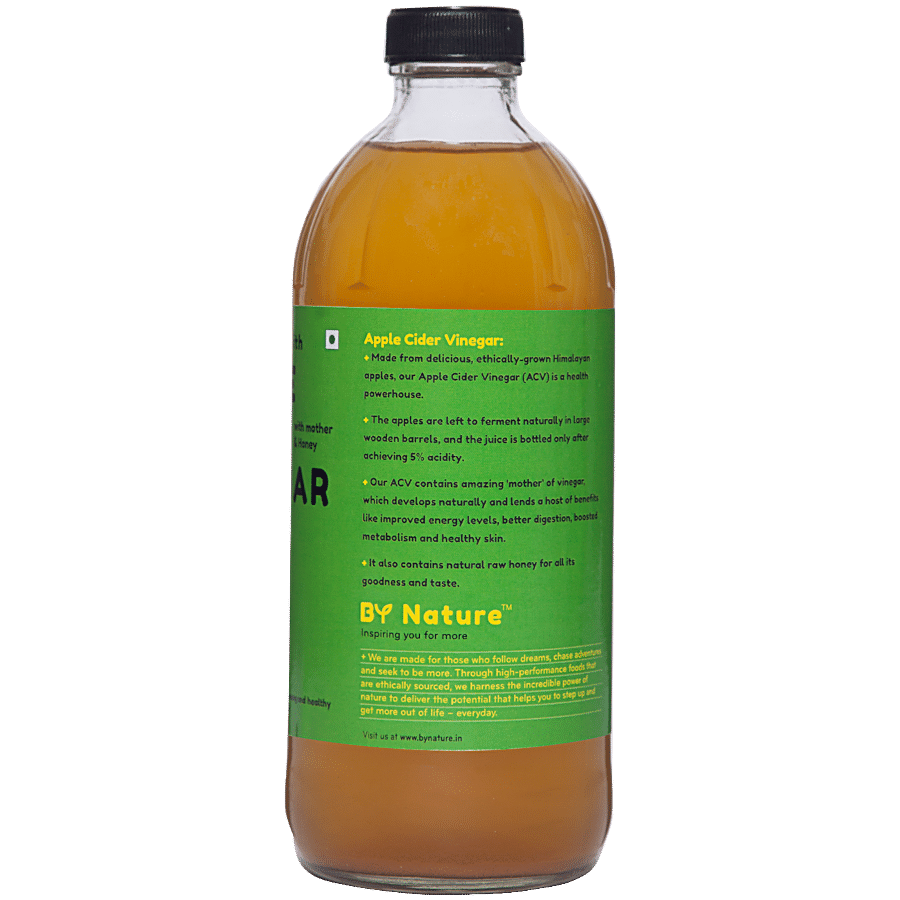 By Nature Apple Cider Vinegar - With Honey