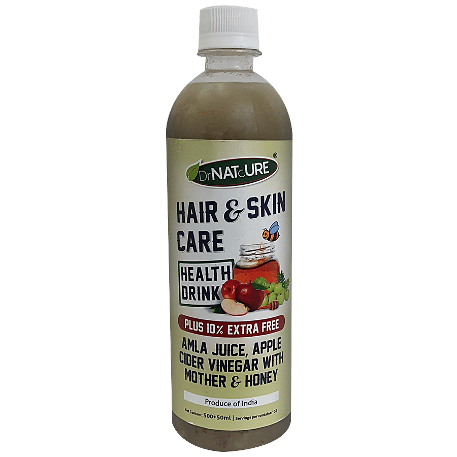 DrNatcure Hair & Skin Care Nutrition Drink - Amla Juice