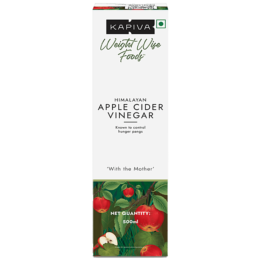 Kapiva Himalayan Apple Cider Vinegar With Mother - Controls Weight & Hunger Pangs