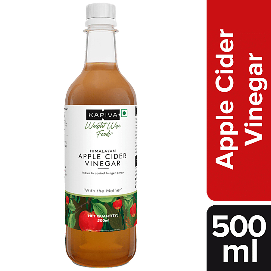 Kapiva Himalayan Apple Cider Vinegar With Mother - Controls Weight & Hunger Pangs