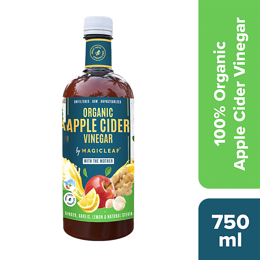 Magicleaf Organic Apple Cider Vinegar - With The Mother