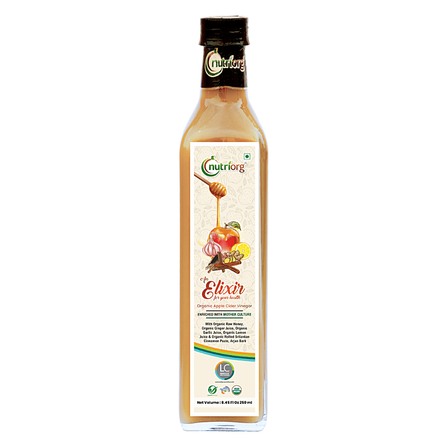 Nutriorg Elixir Organic Apple Cider Vinegar